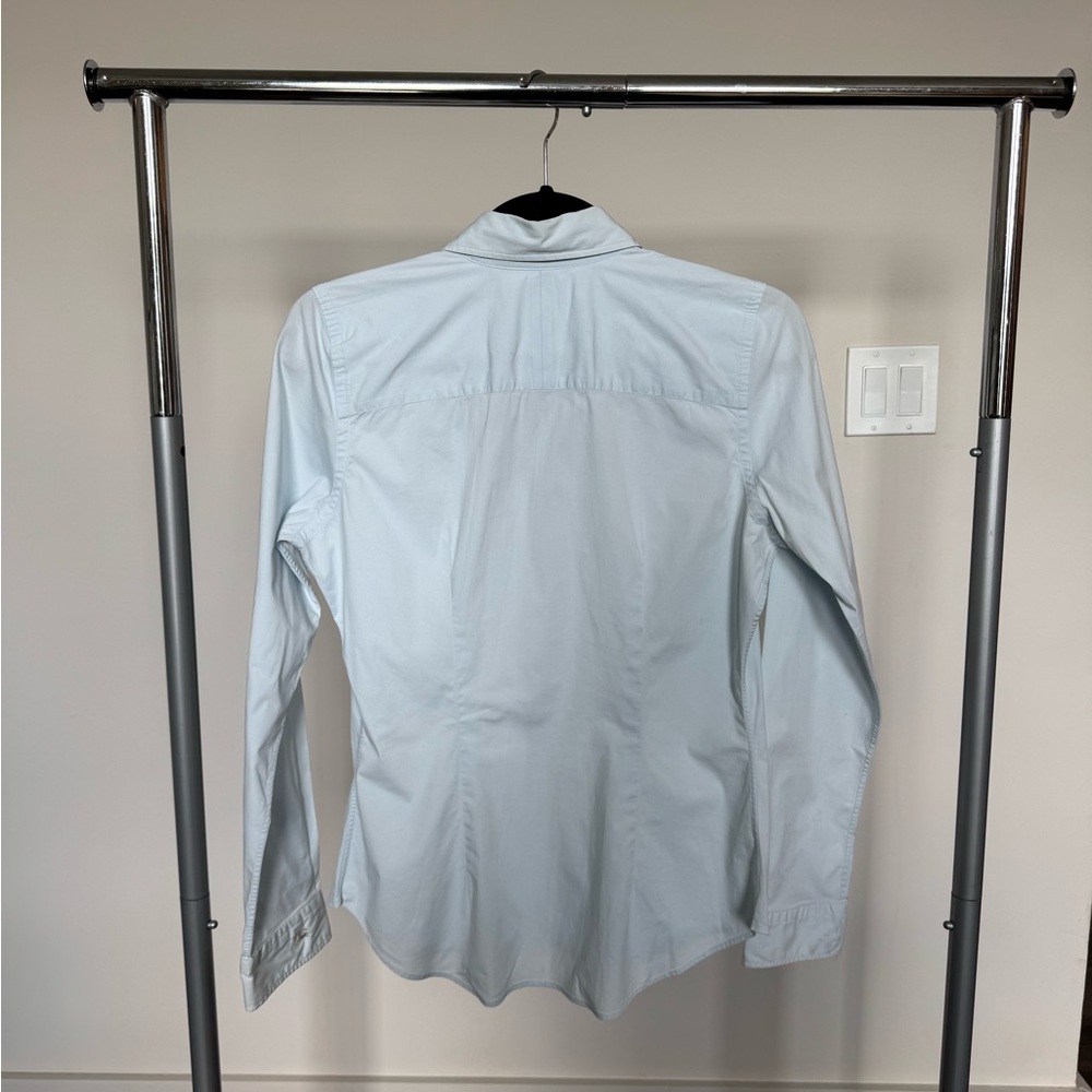 Burberry Blue Casual Button Down Shirt - Picture 2 of 4